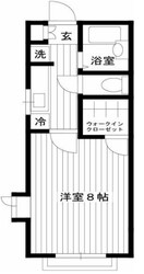 ケープパレスの物件間取画像